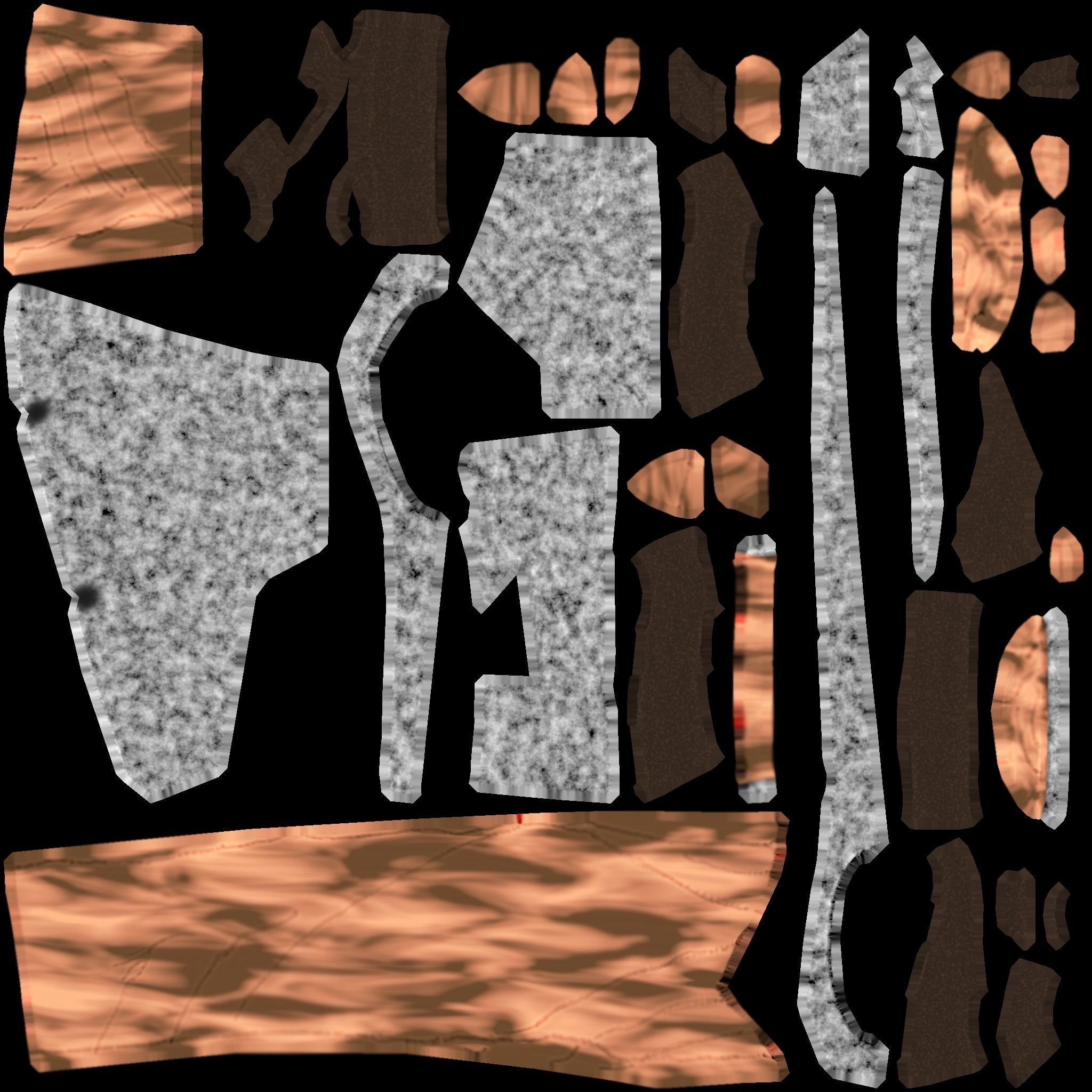 Aries axe Lou-Poli ready to play Low-poly 3D model_14