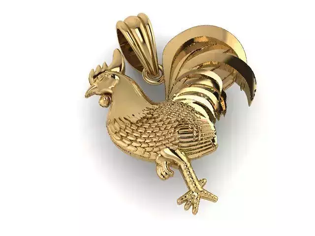 PENDENTS CHICKEN 3D print model