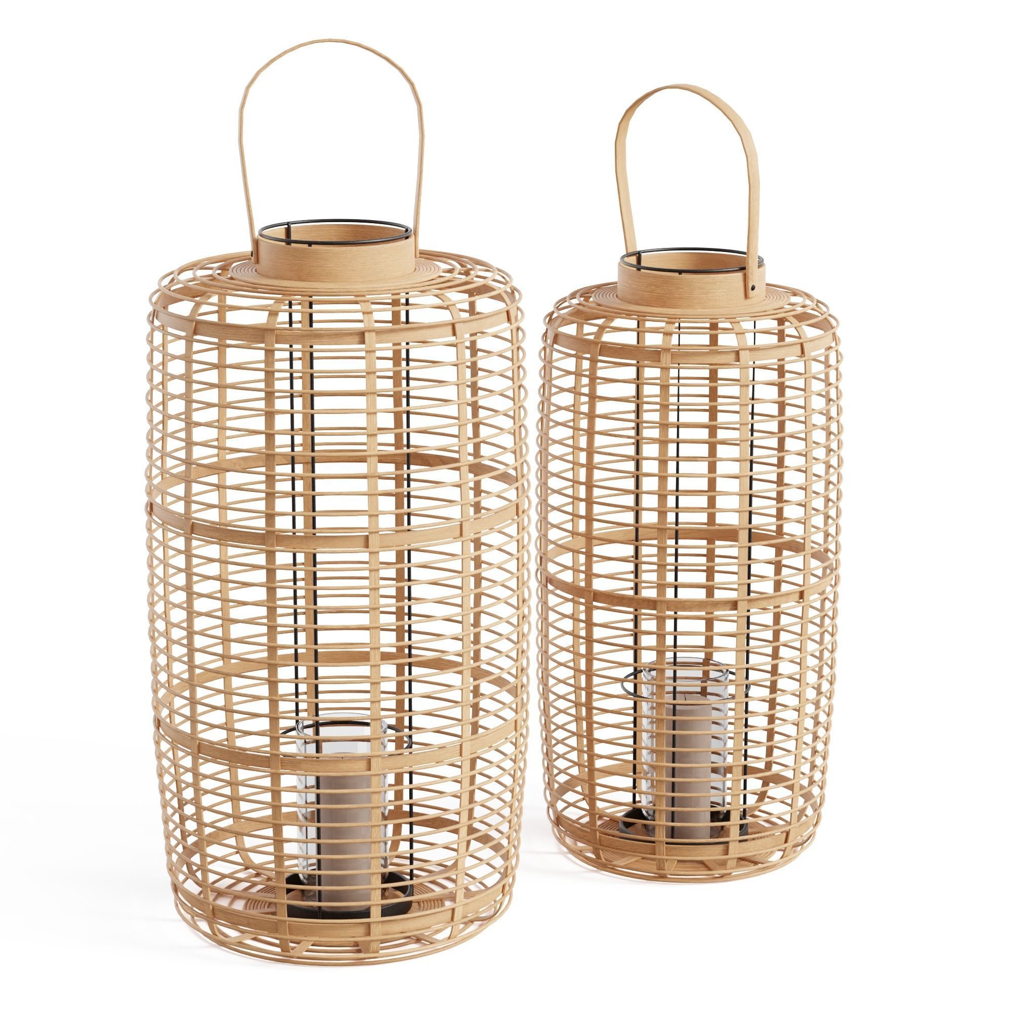 Papaya Juno Lantern 3D model_0