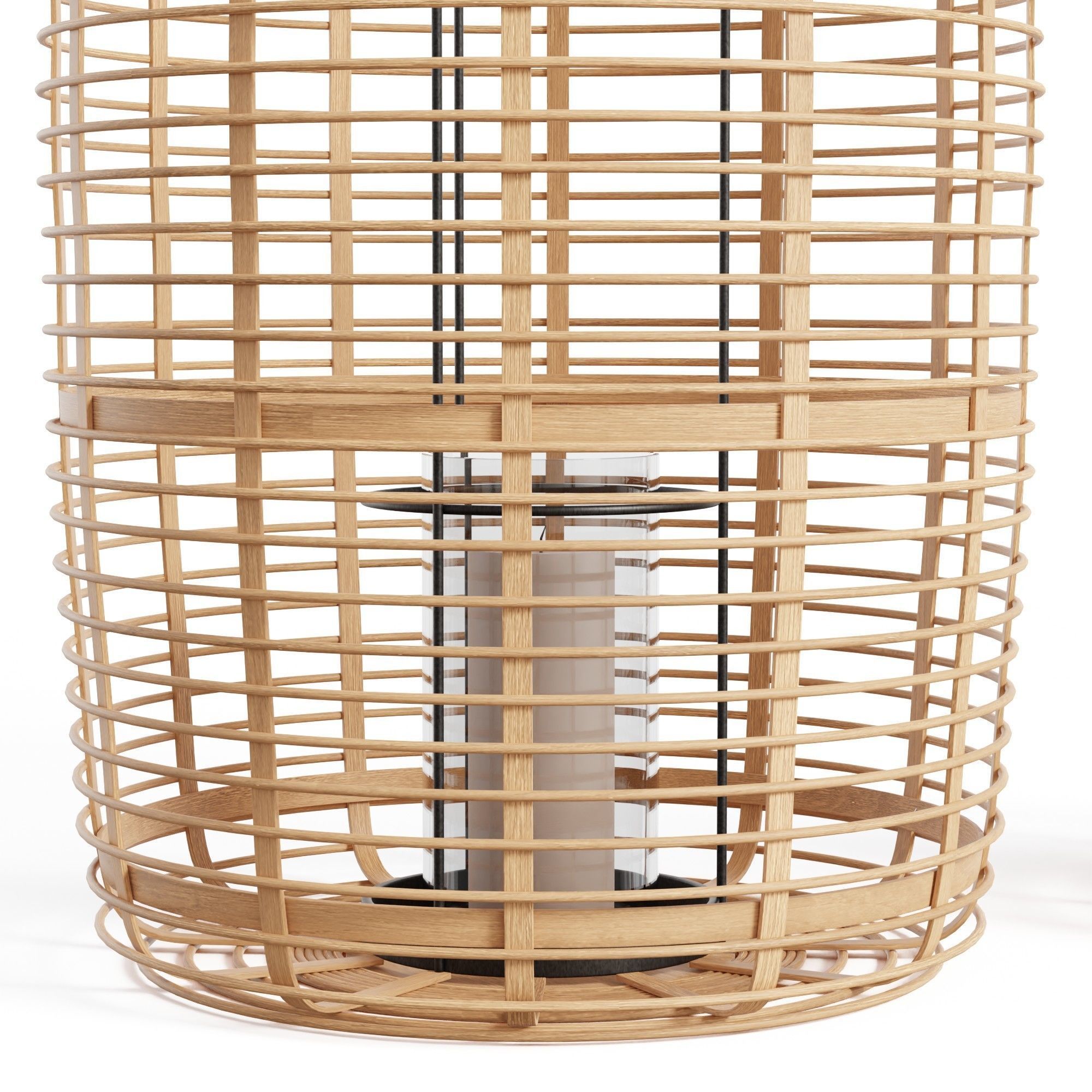 Papaya Juno Lantern 3D model_3