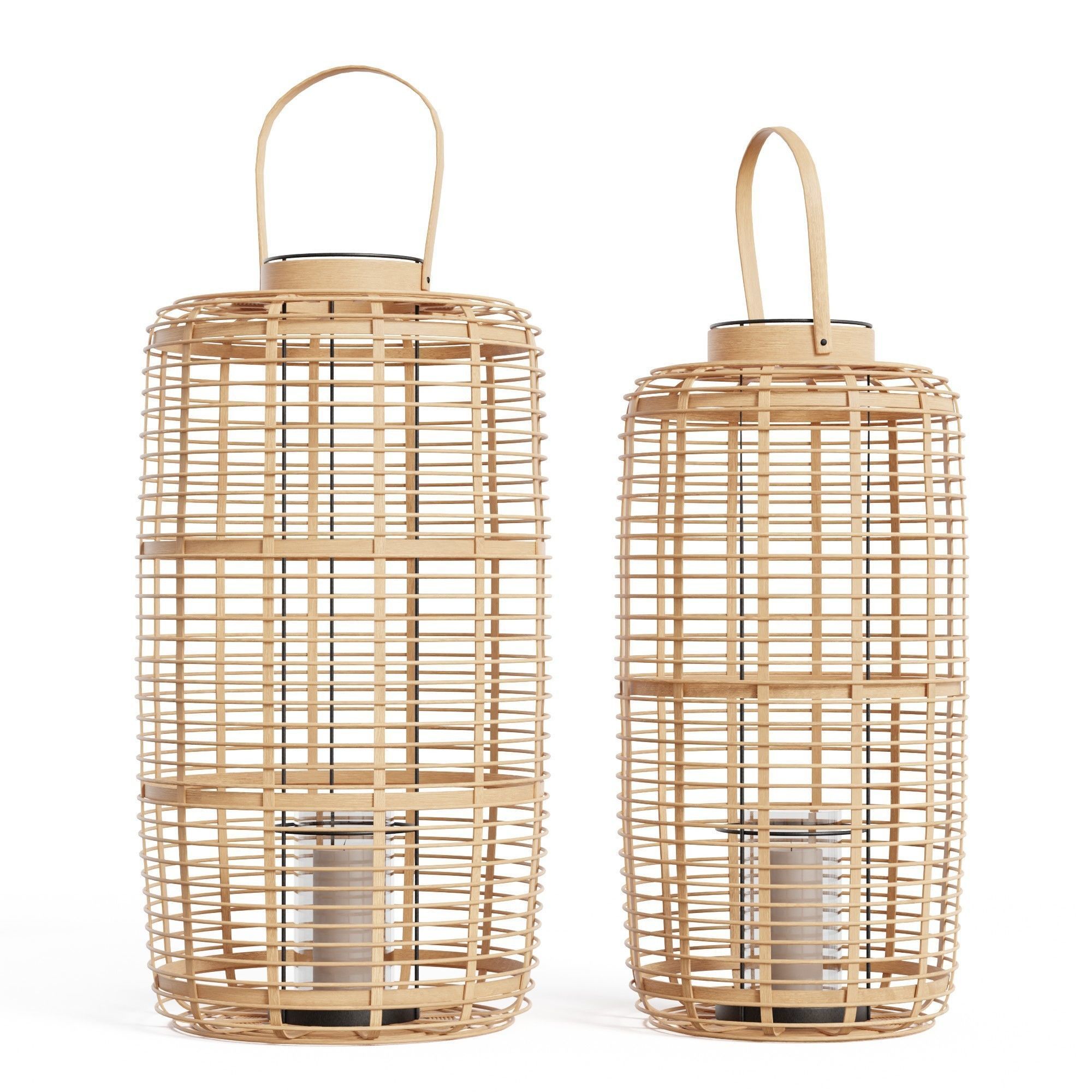 Papaya Juno Lantern 3D model_2