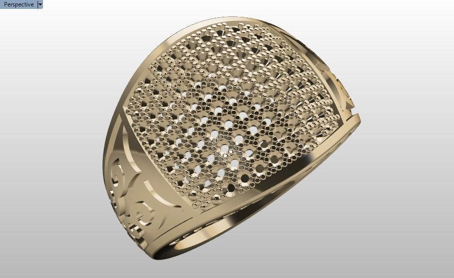 signet ring for men 3D print model_30