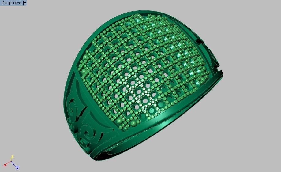 signet ring for men 3D print model_31