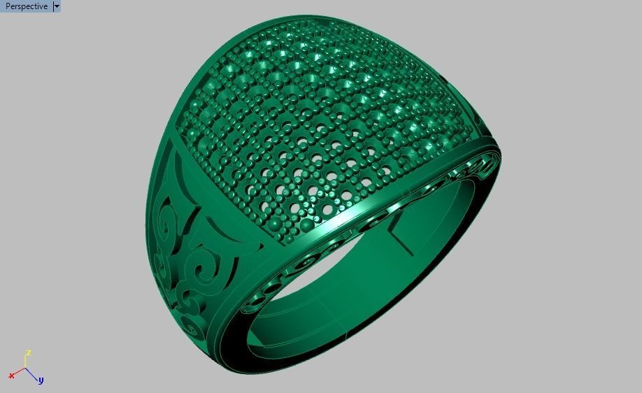 signet ring for men 3D print model_35