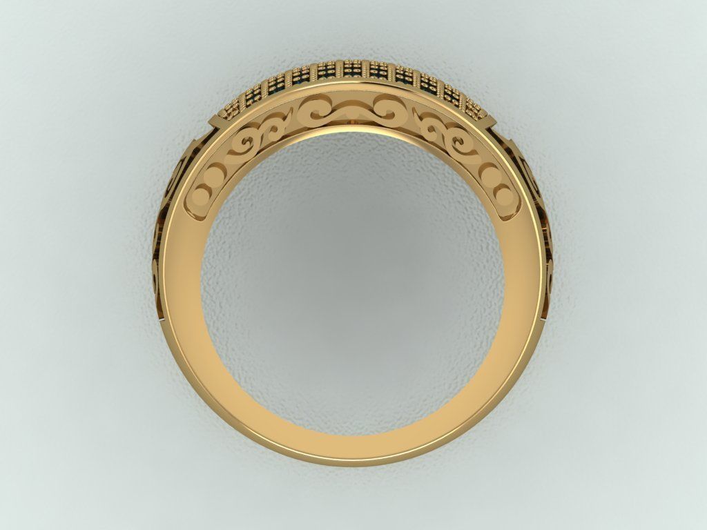 signet ring for men 3D print model_38