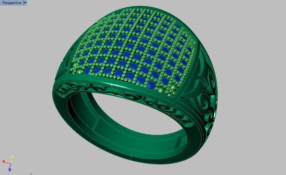 signet ring for men 3D print model_34