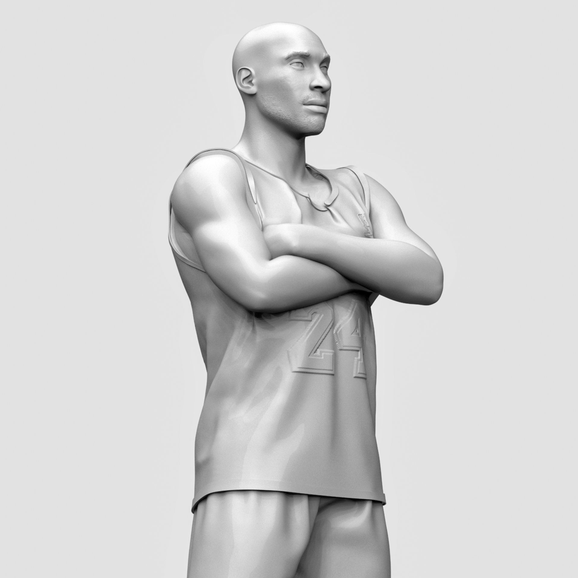 Kobe Bryant 3D Printable 3S 3D print model_10