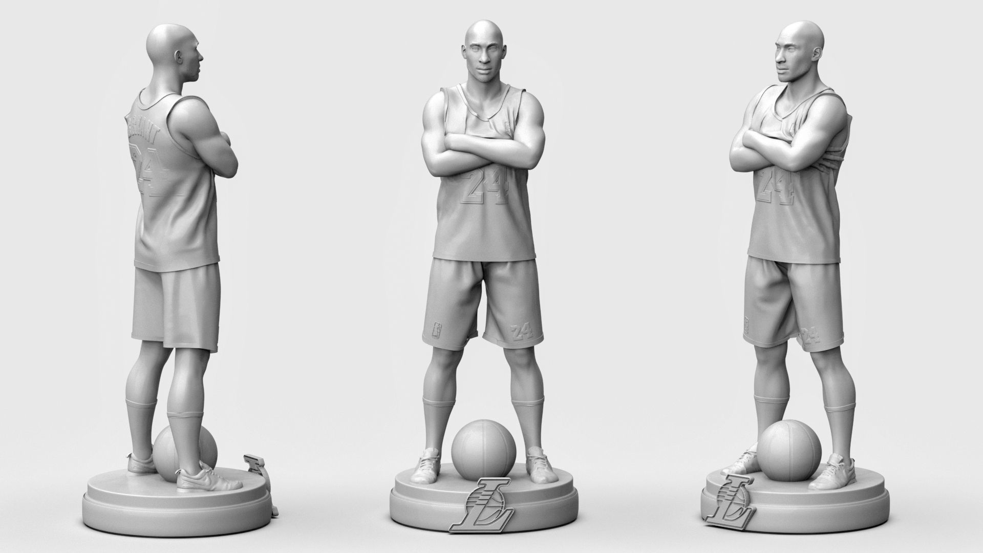 Kobe Bryant 3D Printable 3S 3D print model_1