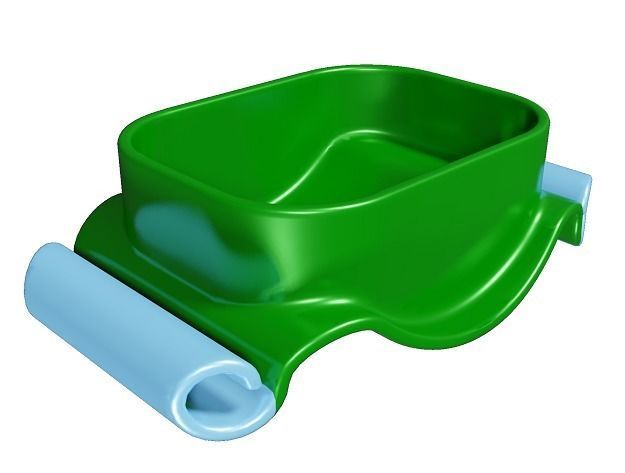 Spectacular Soap Box Low-poly 3D model_2