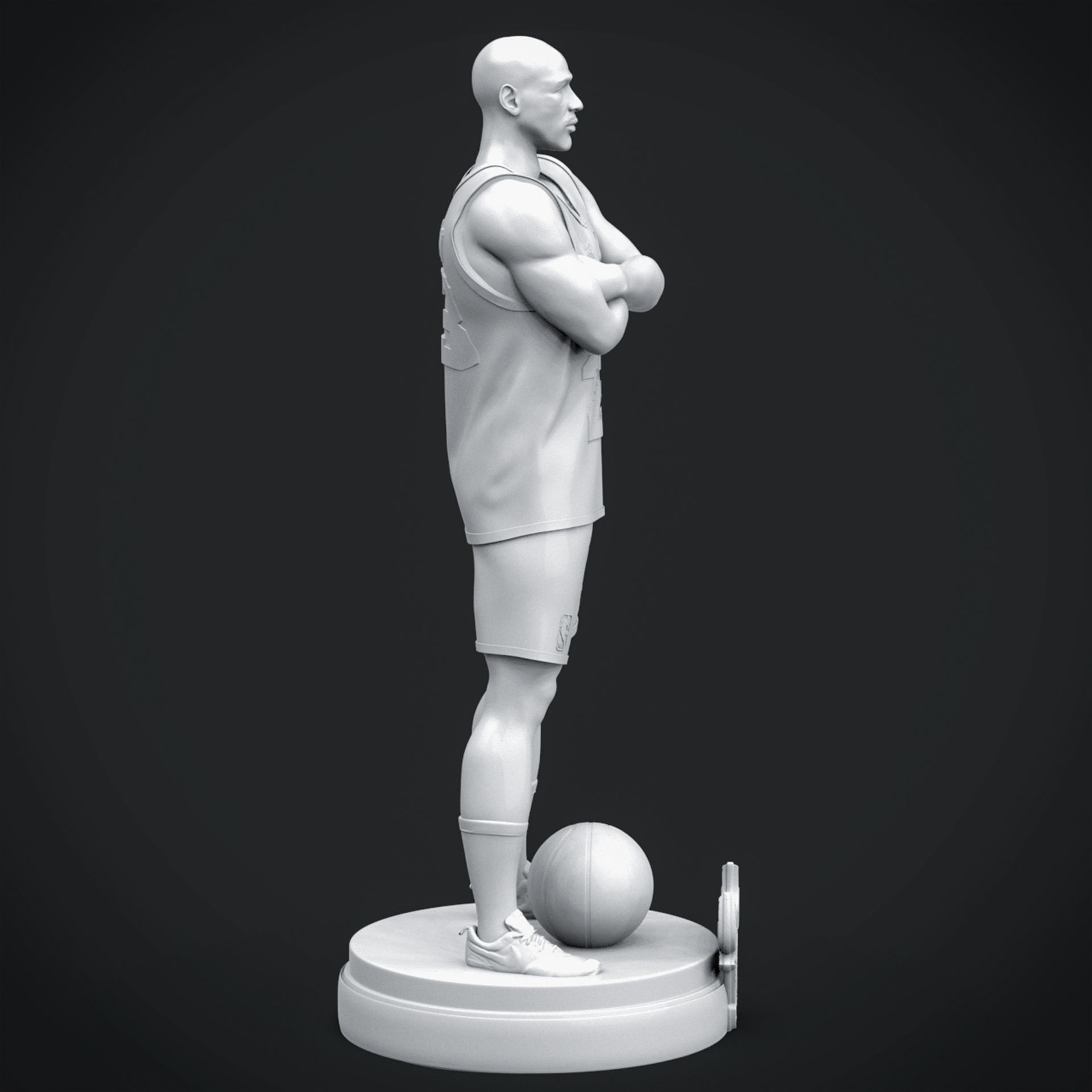 Micheal Jordan 3D Printable 6S 3D print model_5