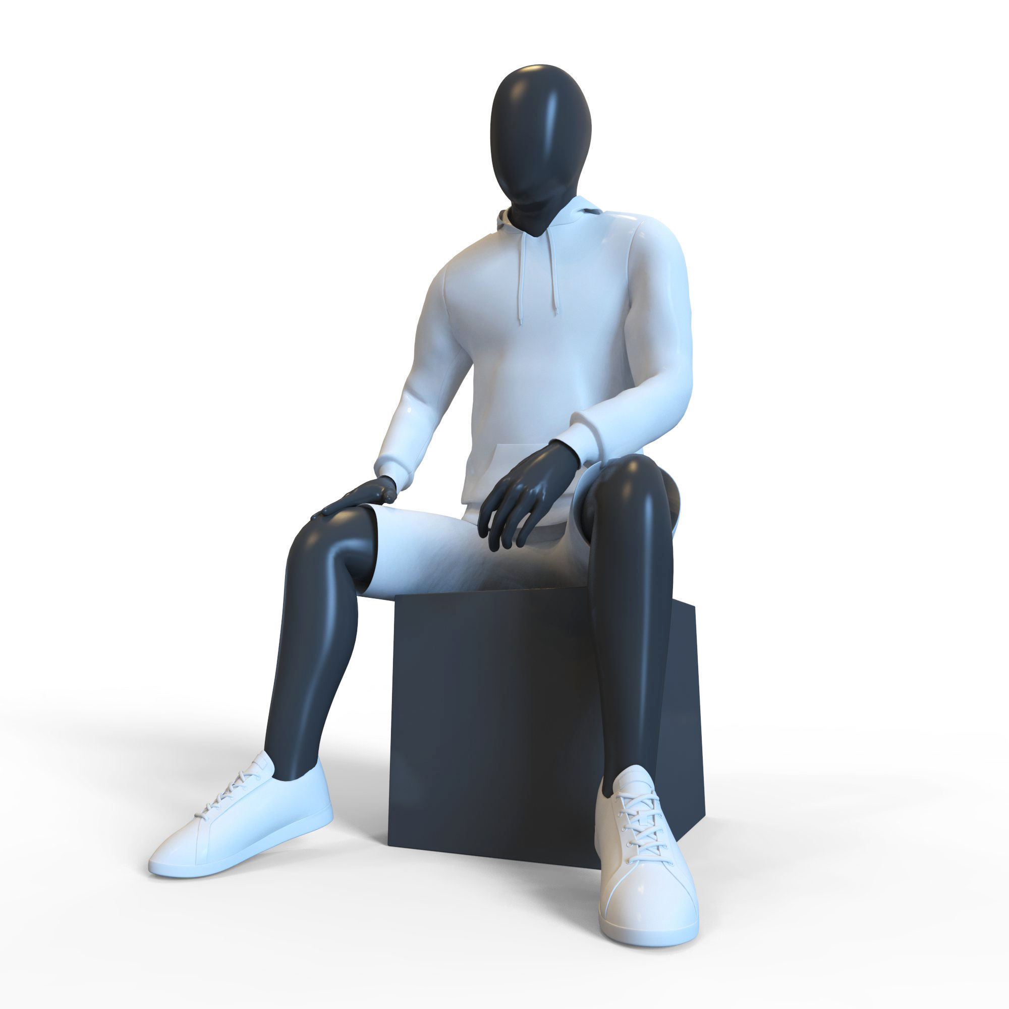 Man Mannequin  3D model_1
