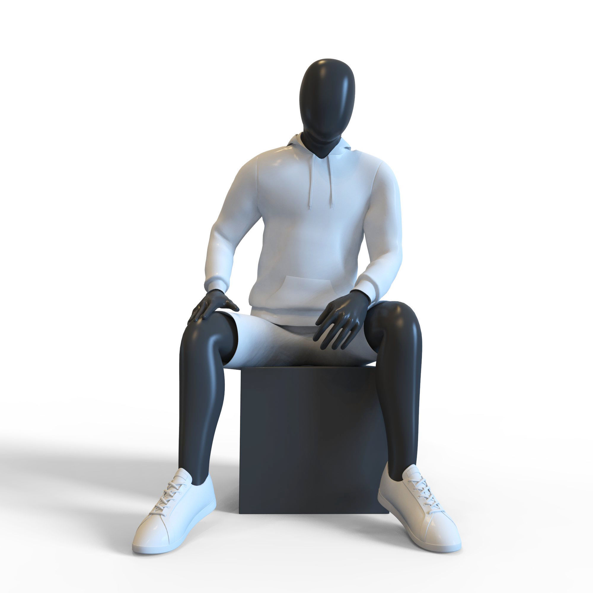 Man Mannequin  3D model_6