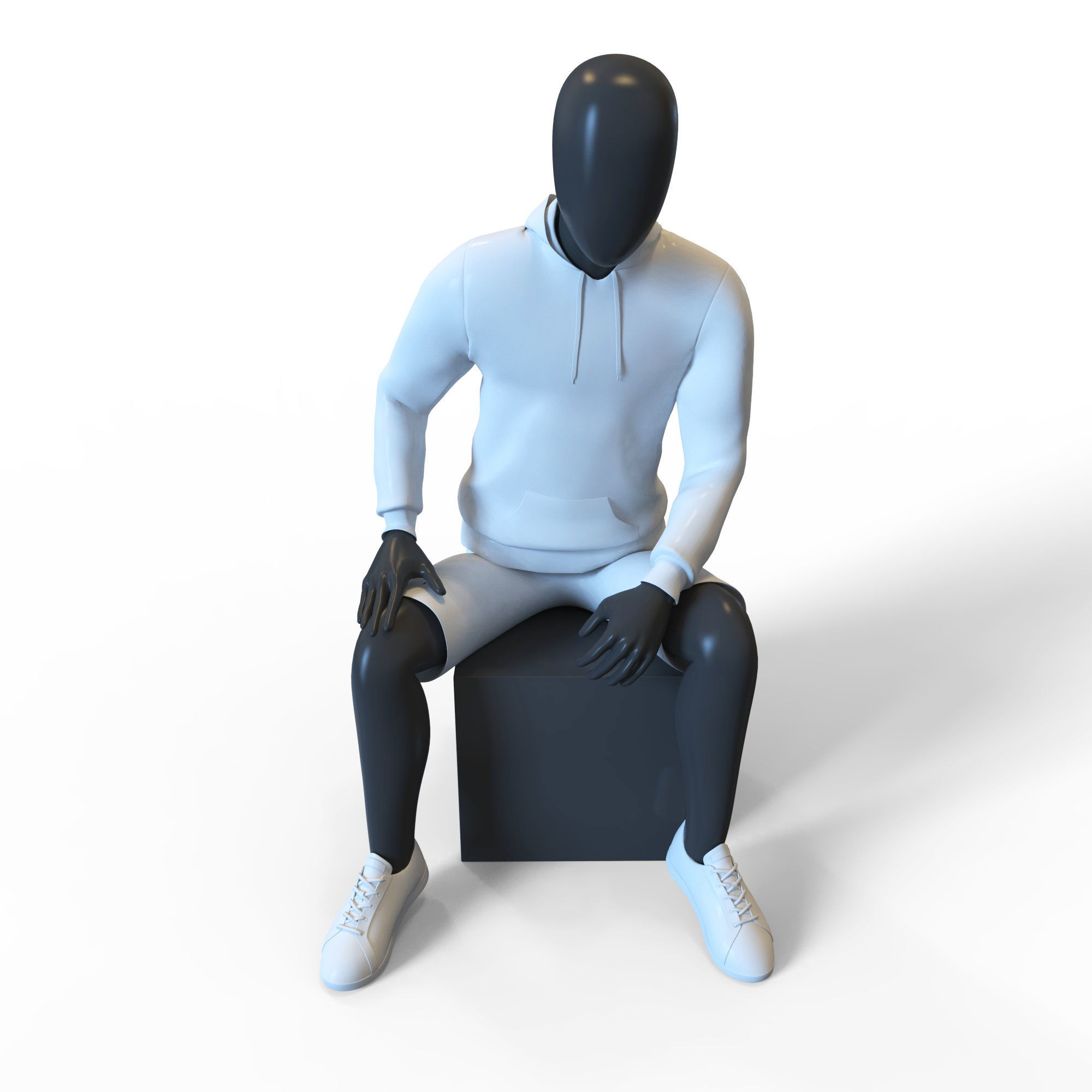Man Mannequin  3D model_5
