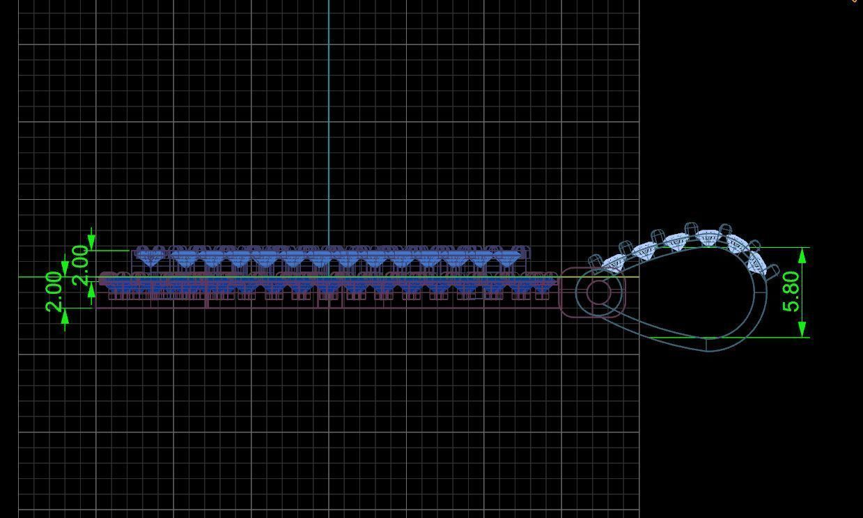 Z Custom Piece  3D print model_3