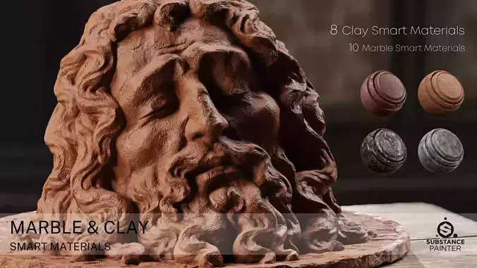 Clay and Marble Smart Materials