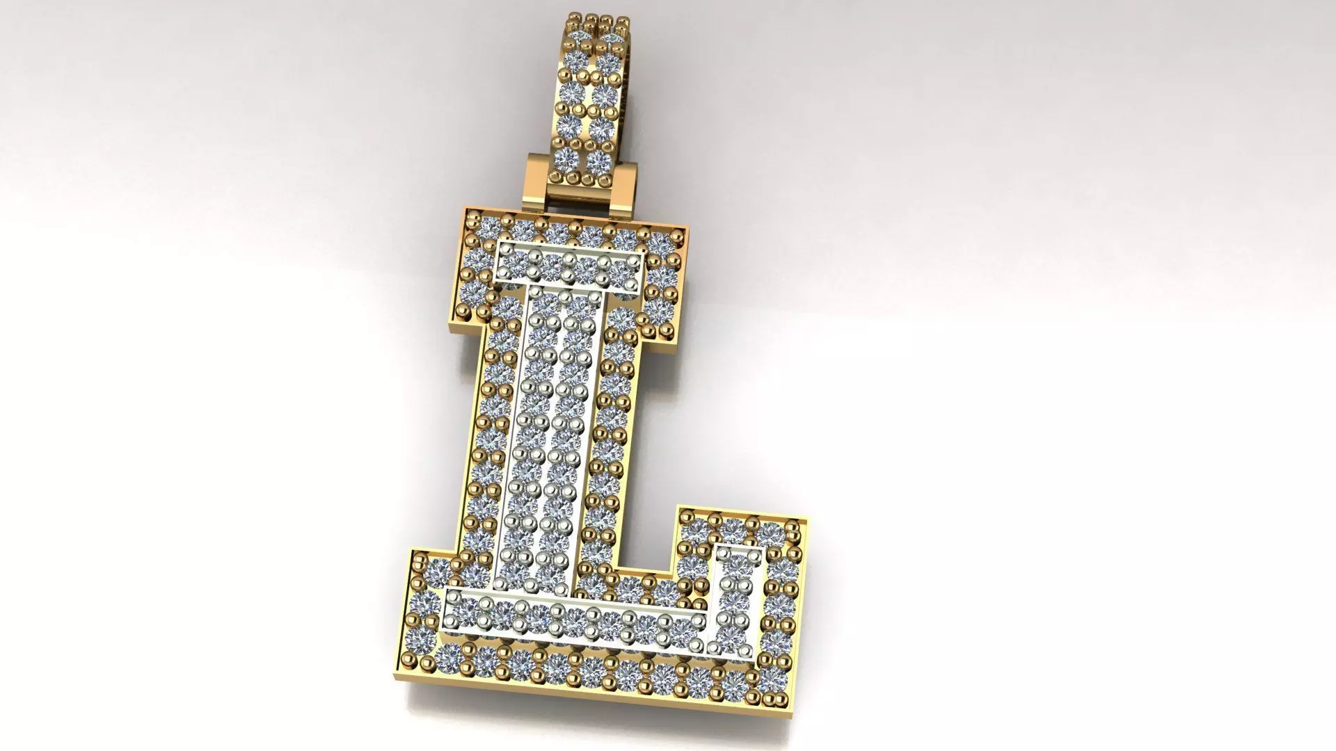 L Custom Piece 3D print model_0