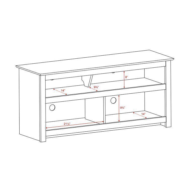 Javier TV Stand for TVs 3D model_2