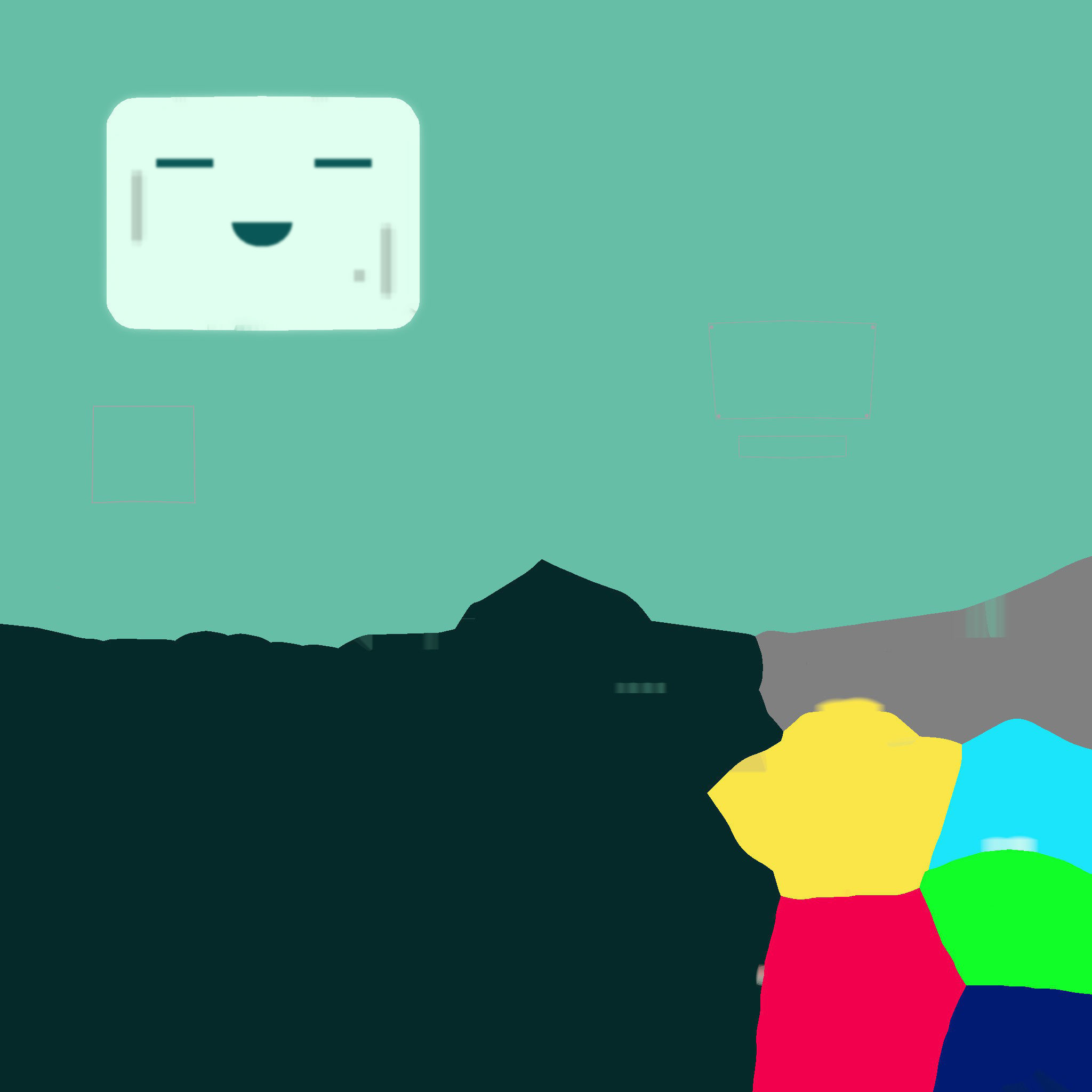 Bmo- Adventure Time Low-poly 3D model_5