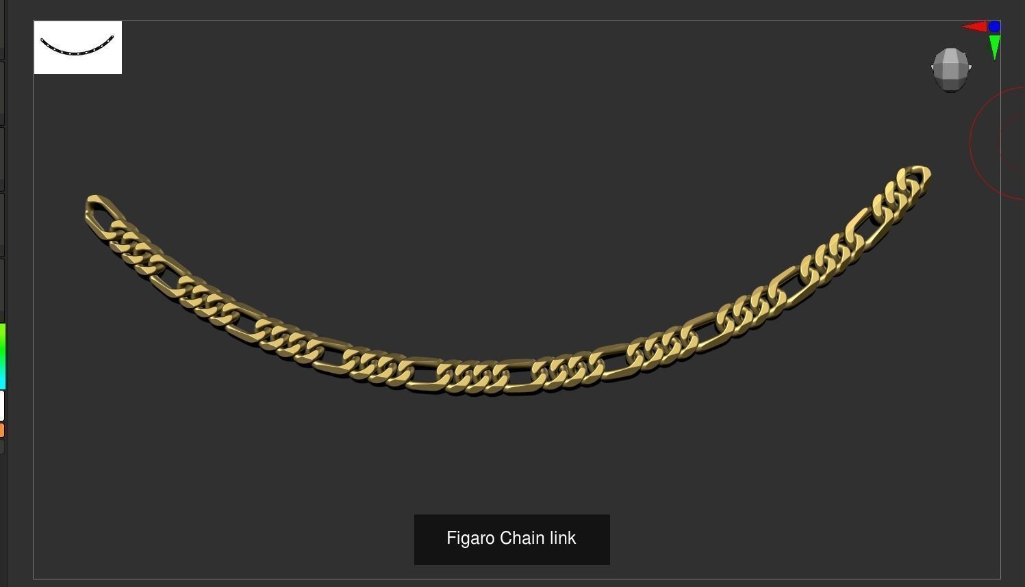 chain links pack 3D Model Collection_7