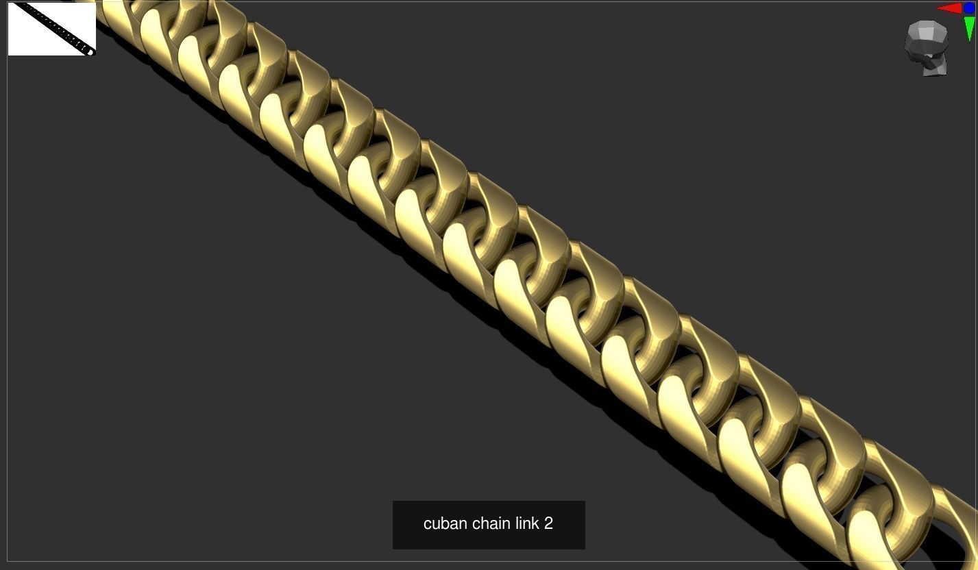 chain links pack 3D Model Collection_8