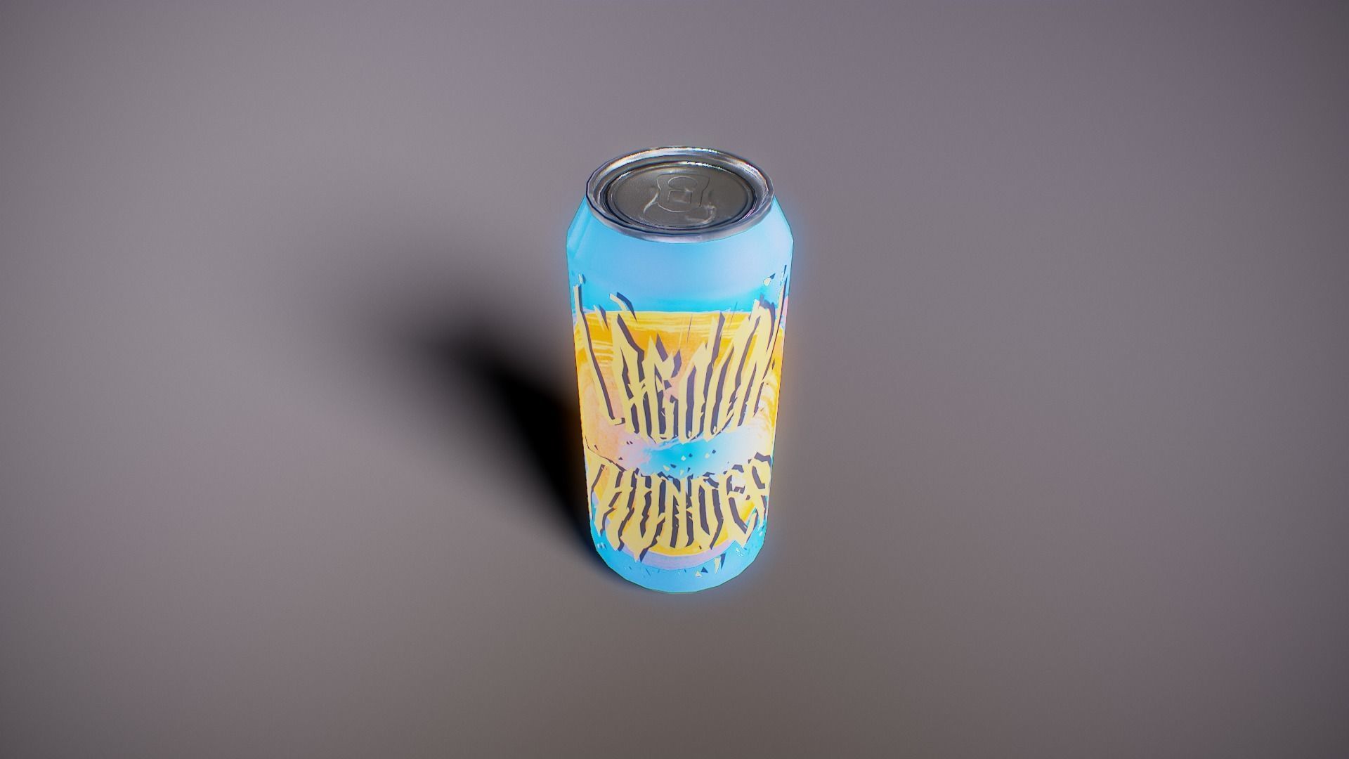 PBR Energy Drink Collection Low-poly 3D model_12