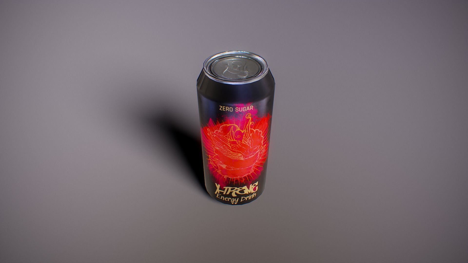 PBR Energy Drink Collection Low-poly 3D model_13