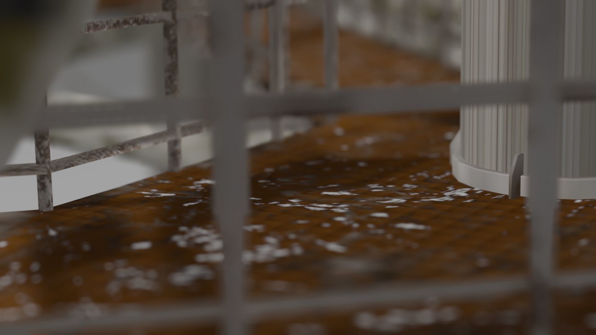 Chernobyl RLS Radar 5N32 Duga BIG MAST 3D model_8