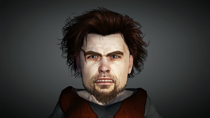 Peter Dinklage GOT Star 3D model ready for animation 3D model