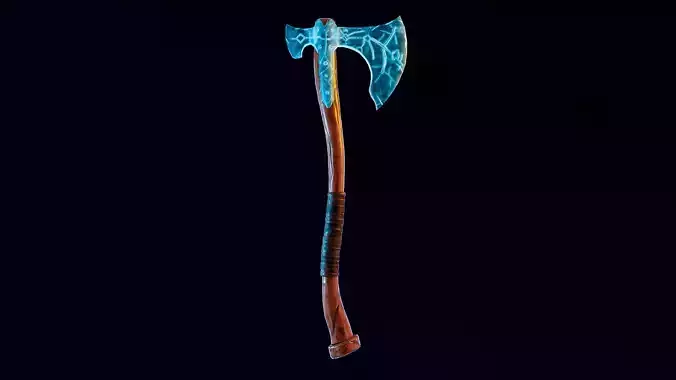 Leviathan Axe Free low-poly 3D model