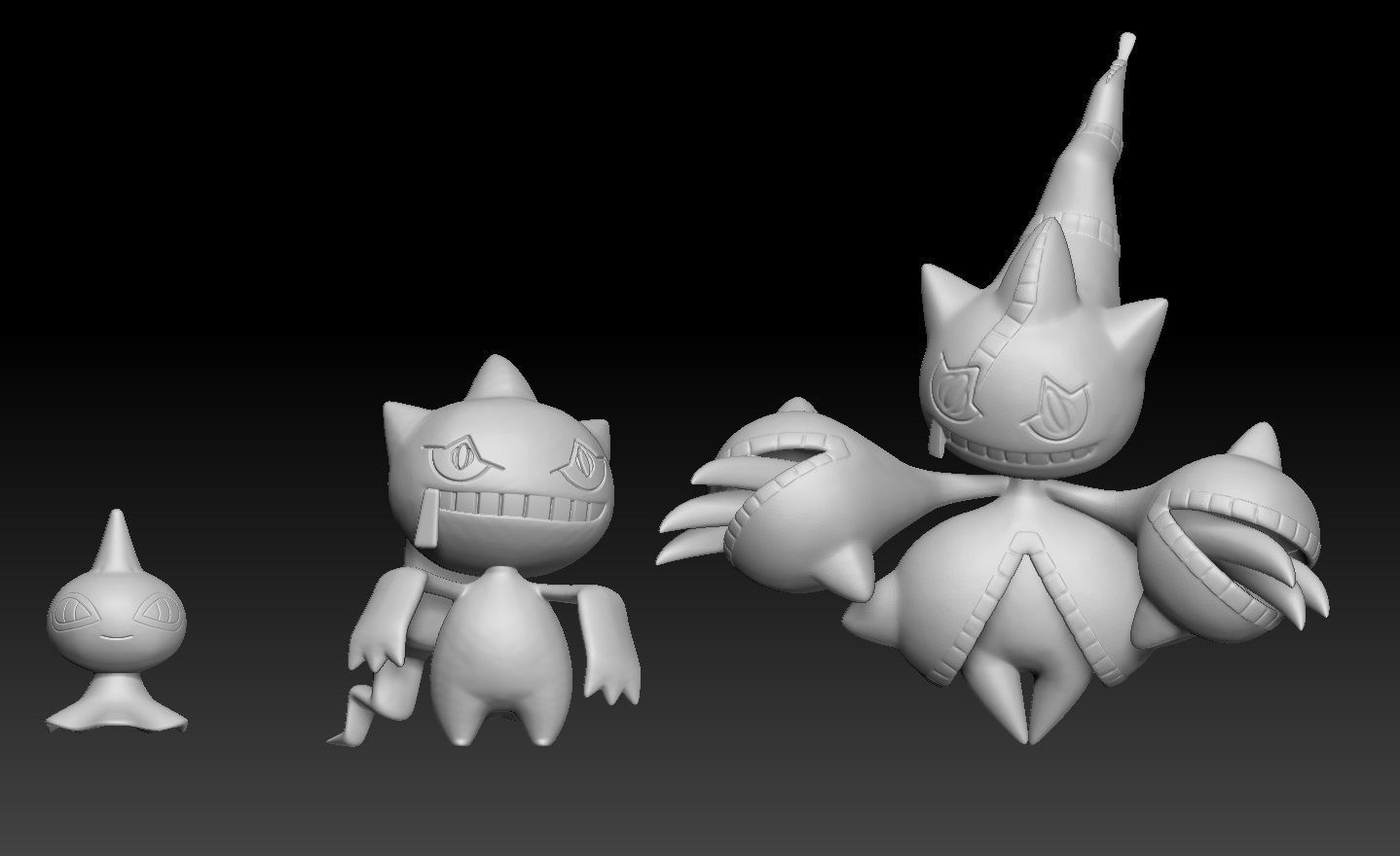 Pokemon Shuppet Banette Mega Evolution 3D print model_1