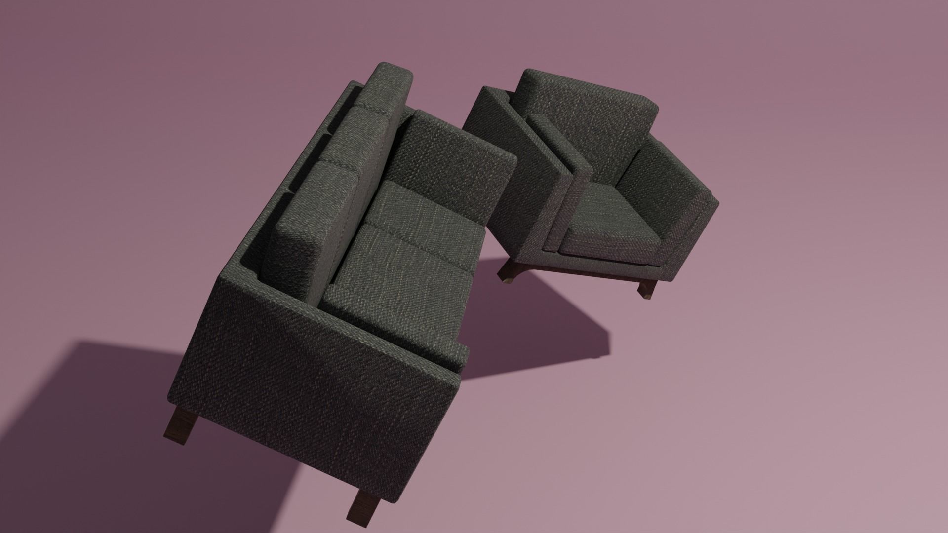 Couch and sofa 3D model_15