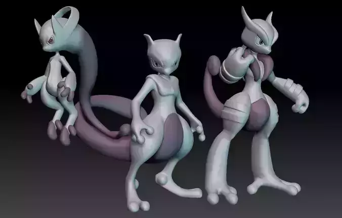 Pokemon Mewtwo Mega Evolution