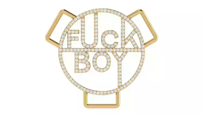 Fuck Boy Chain Pendant