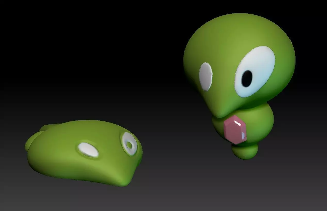 Pokemon Zygarde Cell and Core 3D print model_0