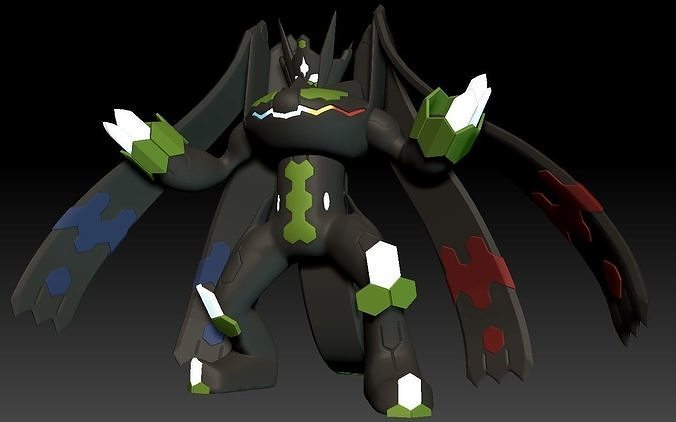Pokemon Zygarde Complete 3D print model