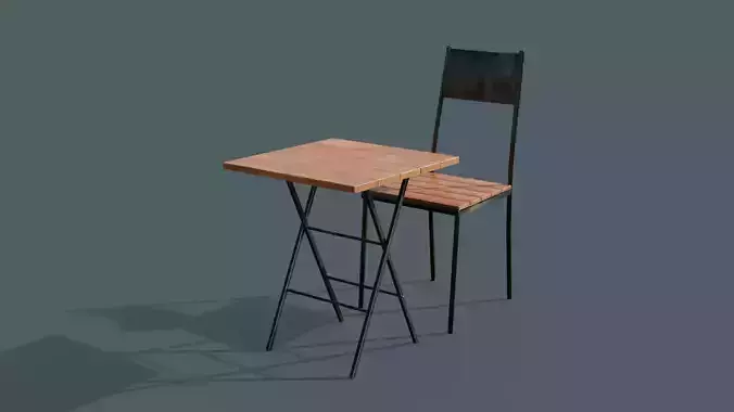 Table and Chair