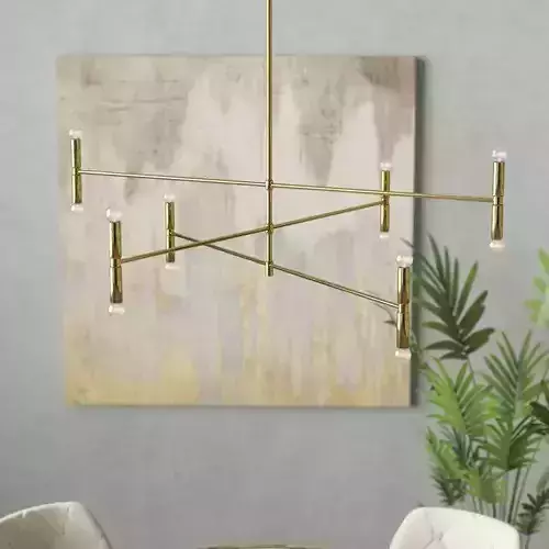 Orlando Sputnik Modern Linear Chandelier Light