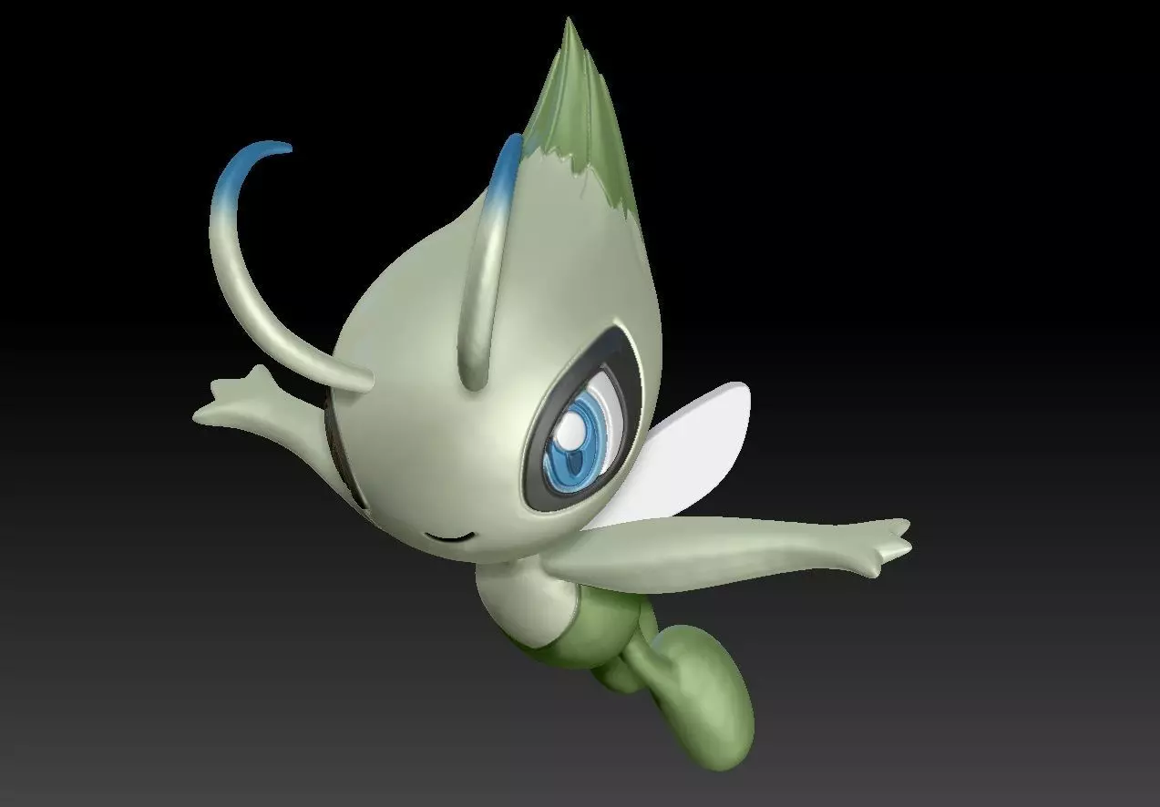 Pokemon Celebi 3D print model