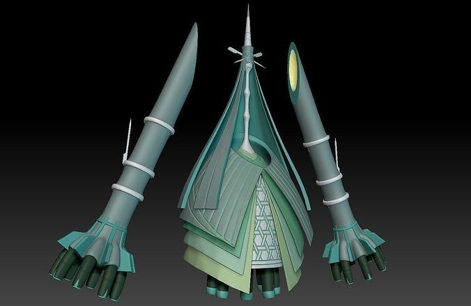 Pokemon Ultra Beast Celesteela 3D print model