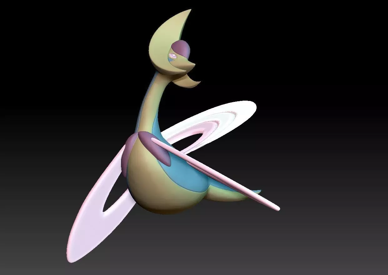 Pokemon Cresselia 3D print model_0
