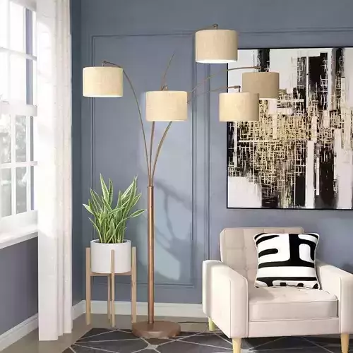 Lehigh Tree Floor Lamp - 2 Colour