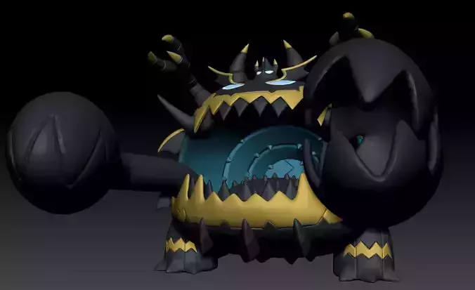 Pokemon Ultra Beast Guzzlord 3D print model