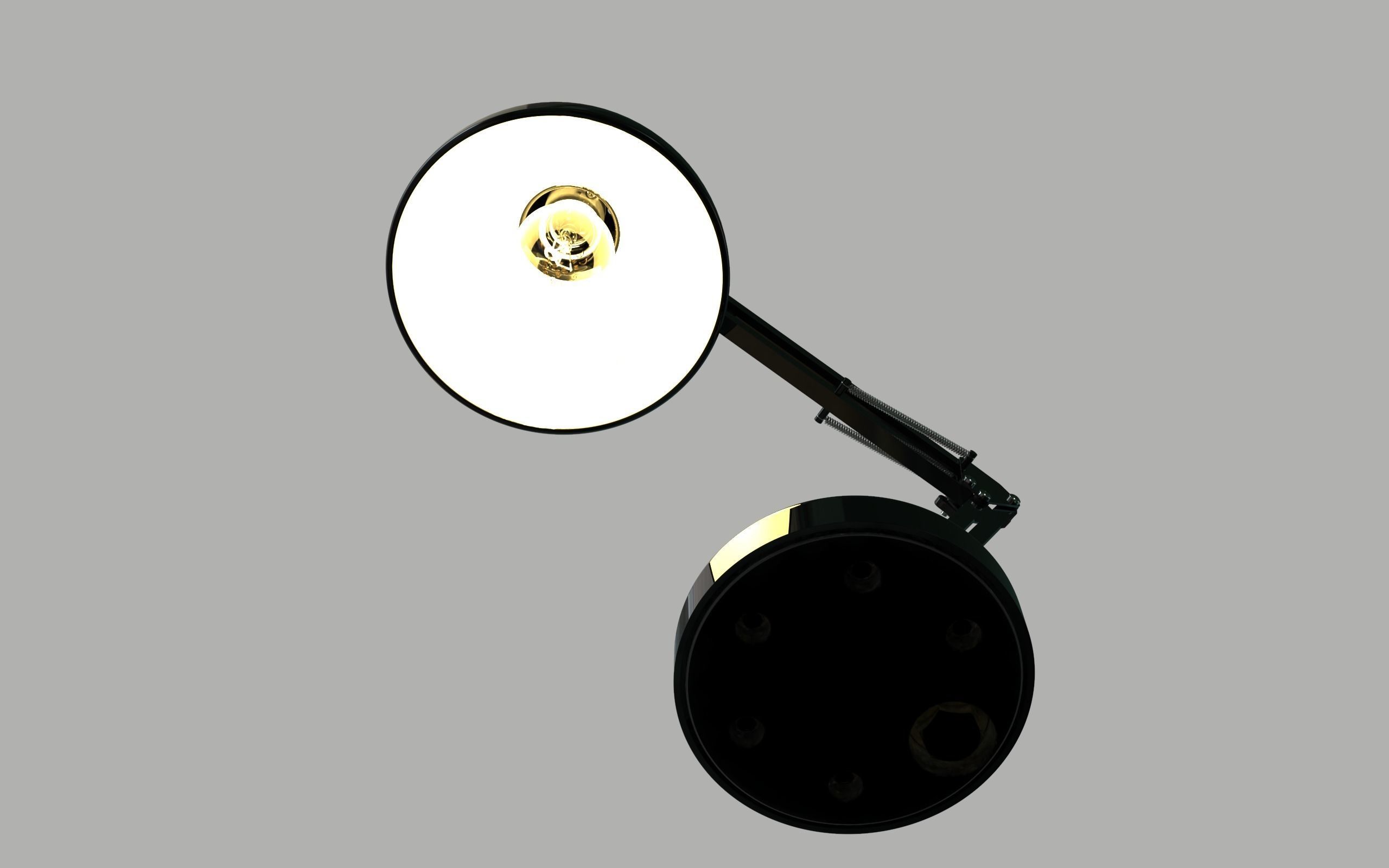 Table Lamp 3D model_3