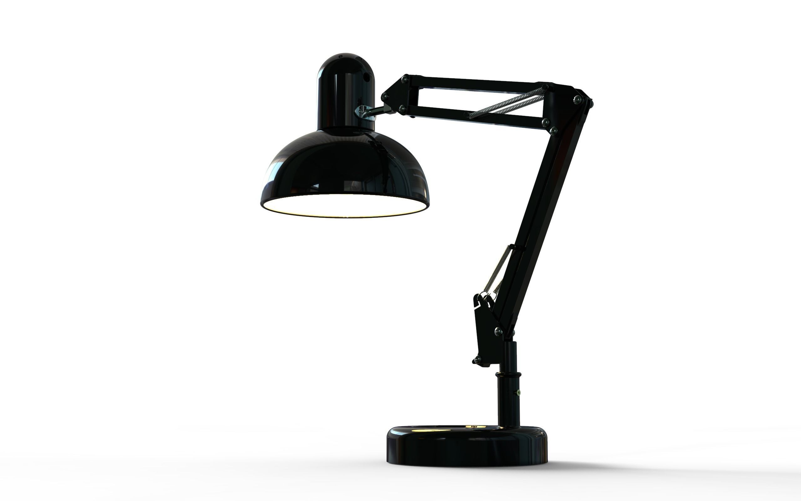 Table Lamp 3D model_2