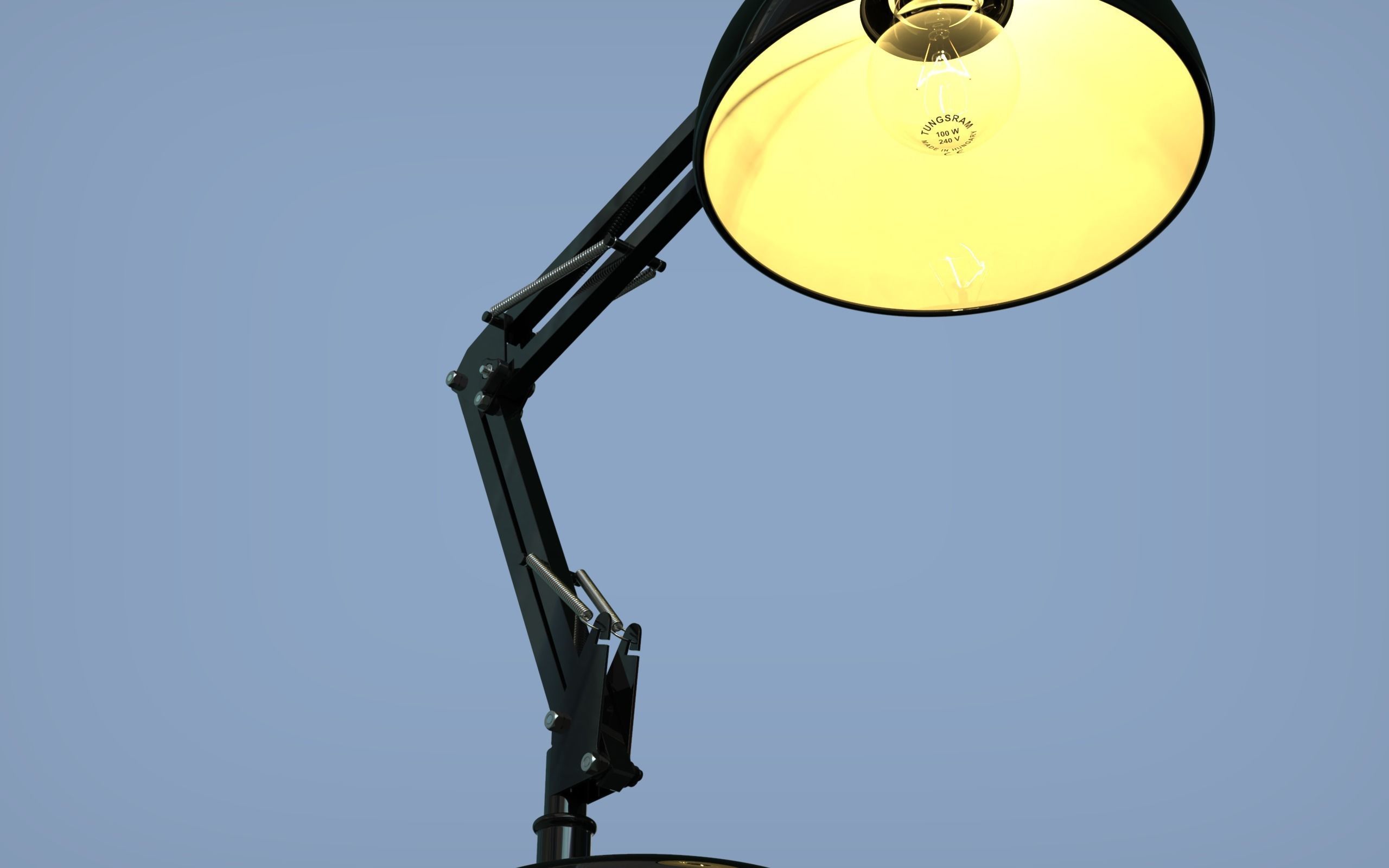 Table Lamp 3D model_4