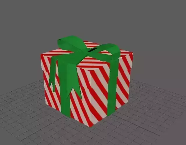 Gift Box 3D Model 3D model