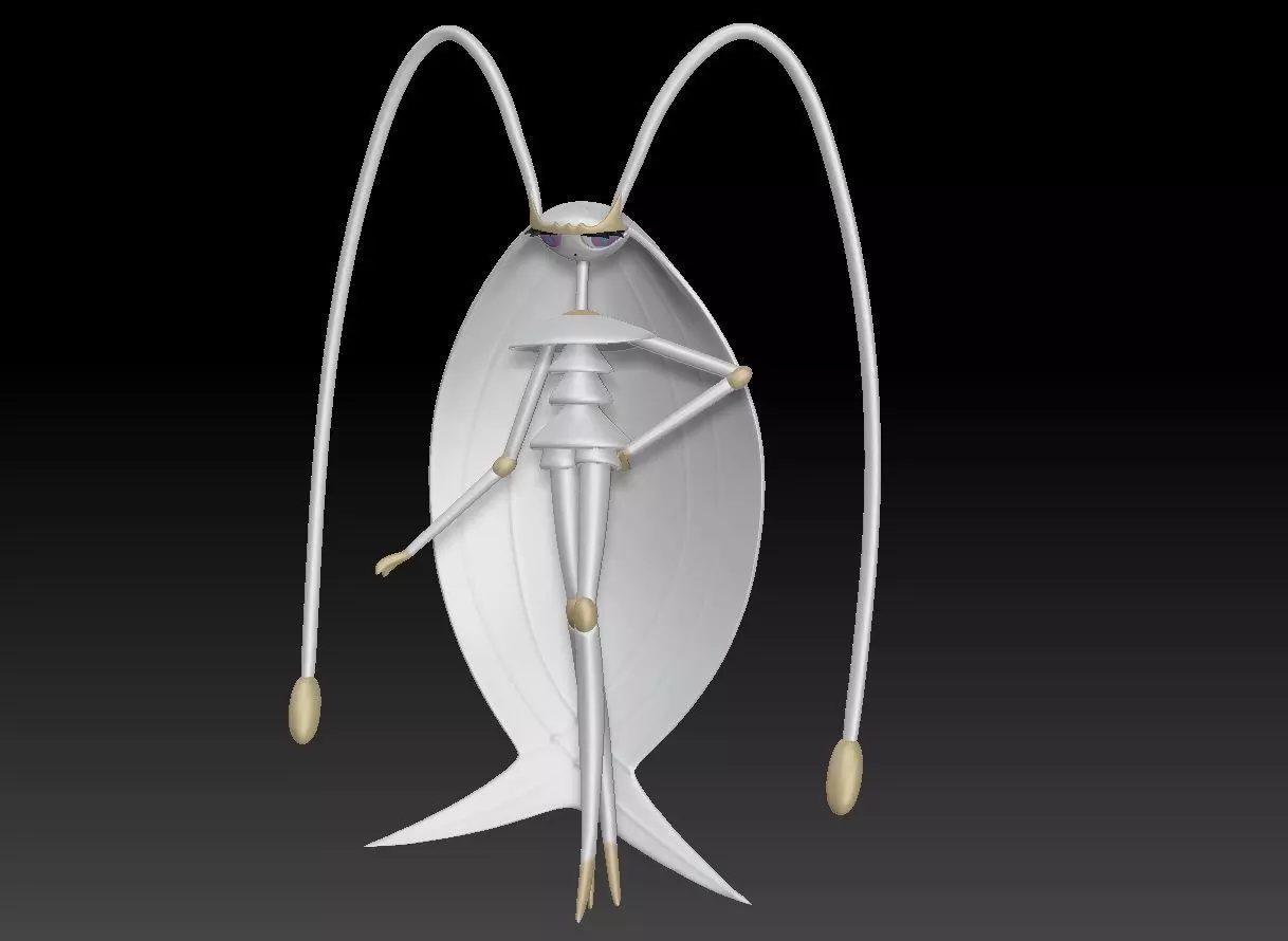 Pokemon Ultra Beast Pheromosa 3D print model_0