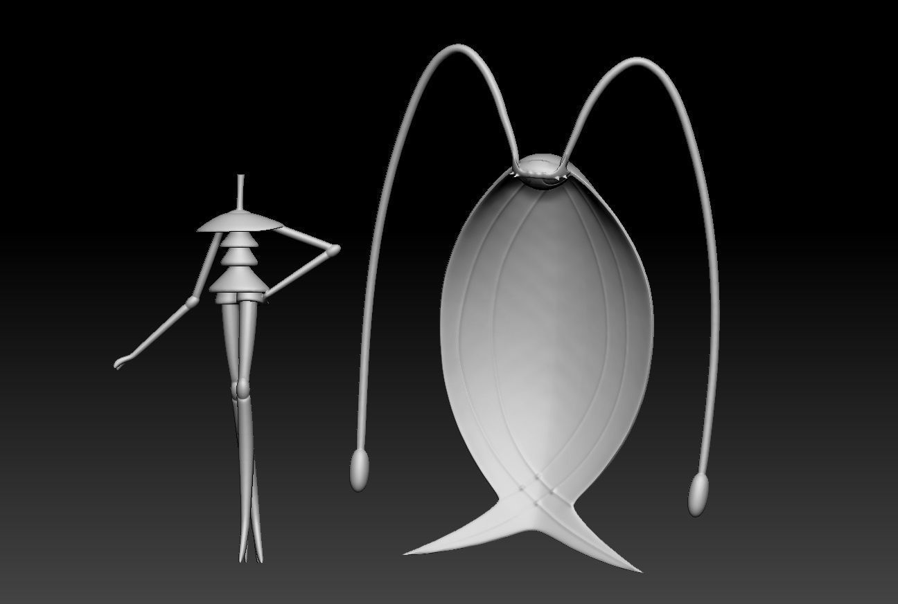 Pokemon Ultra Beast Pheromosa 3D print model_2