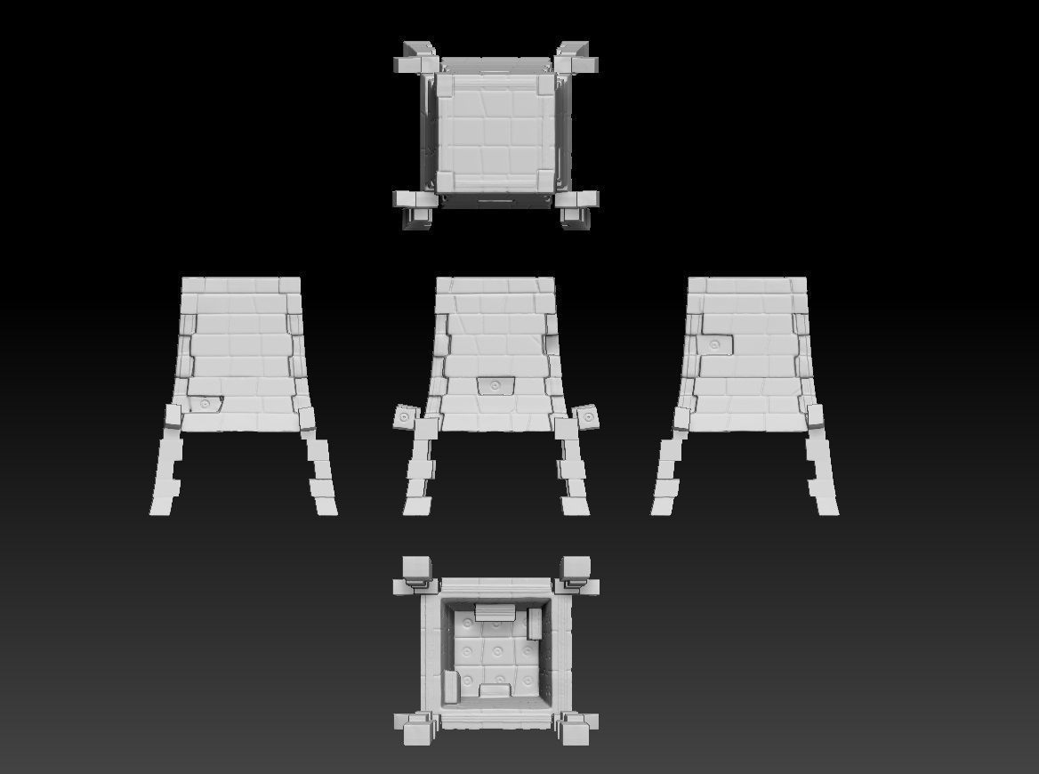 Pokemon Ultra Beast Stakataka 3D print model_1