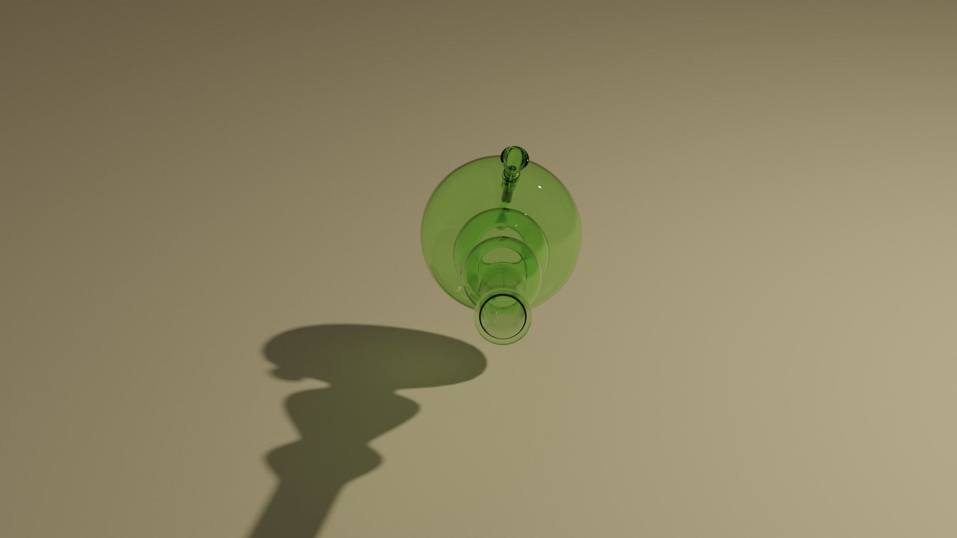 Glass bong 3D model_11
